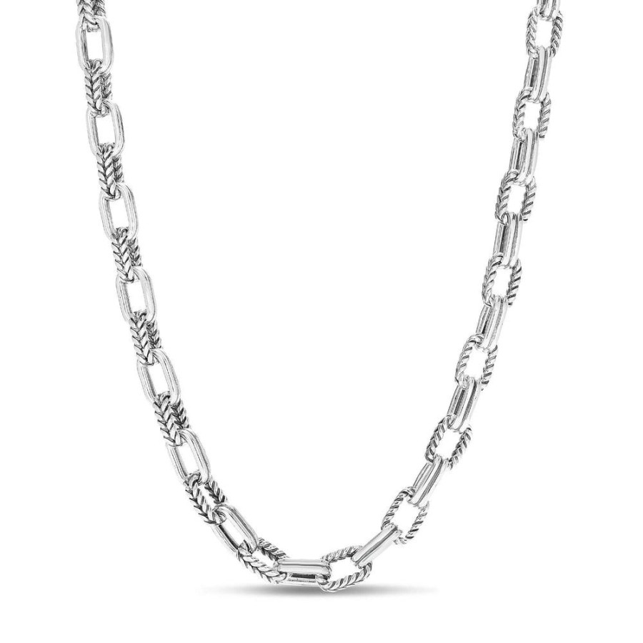 Women Phillip Gavriel | Sterling Silver Double Link Paperclip Chain Necklace