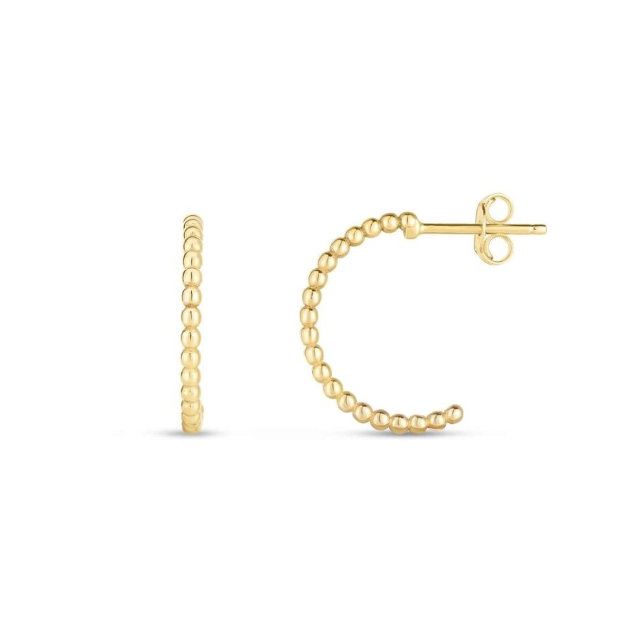 Women Phillip Gavriel | 14K Gold Single Row Earrings