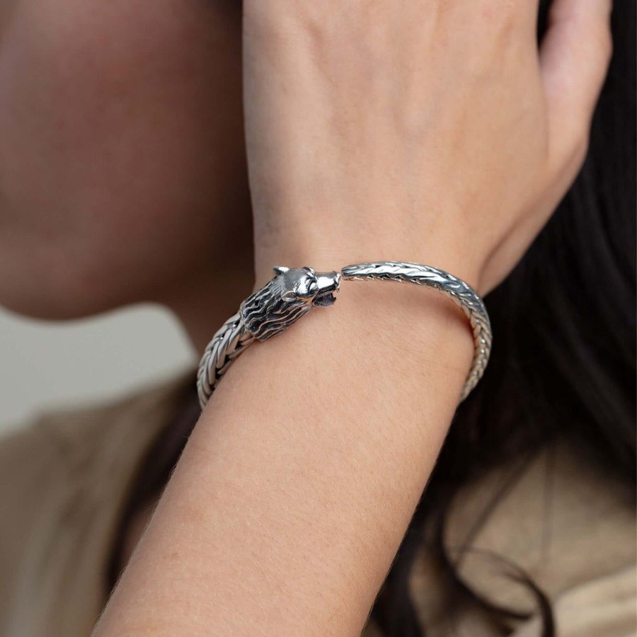 Women Phillip Gavriel | Woven Creatures Dragon Bangle